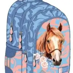 St.RightBackpack with 4 Waterproof, Collection - Romantic Horse BP58, 40x28x18cm