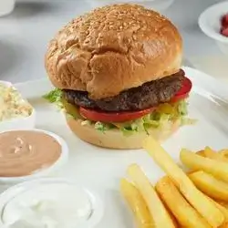 Arabic Beef Burger Plate