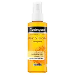 Neutrogena Clear & Soothe Toning Mist – 125ml//نيتروجينا كلير آند سوث تونر مهدئ ومنعش للبشرة 125ml