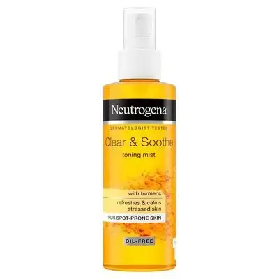 Neutrogena Clear & Soothe Toning Mist – 125ml//نيتروجينا كلير آند سوث تونر مهدئ ومنعش للبشرة 125ml