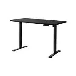 Office Desk OD20 Black Single Motor - 120cm