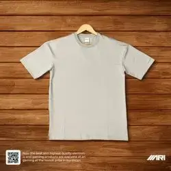 ESSENTIALS T-Shirt Silver Gray Medium
