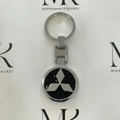 Metal Keychain – Mitsubishi Logo ميدالية مفاتيح معدنية