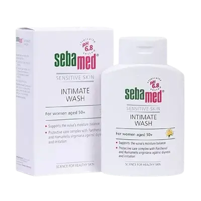 Sensitive Skin Intimate Wash For Women Aged 50+ 200ml _ Sebamed