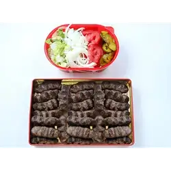 Bosnian Iraqi Meat Kofta Sandwich