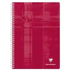 Claire Fontaine College Block 80 Sheets ( Red )