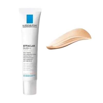 Effaclar DUO (+) UNIFIANT Unifying Corrective Unclogging Care Tinted LIGHT SHADE 40ml _ LA ROCHE-POSAY