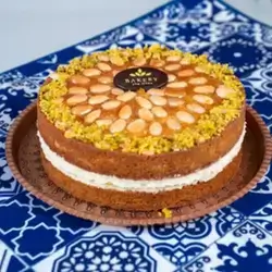 Semolina Cake With Cream