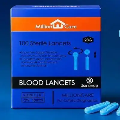 MillionCare Sterile Blood Lancets (28G)