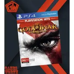 GOD OF WAR 3 REMASTERD PlayStation DVD Game PS4