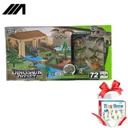 Dinosaurs Diyset 72pcs + Gather Color