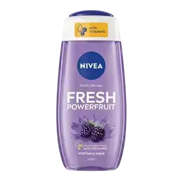 Fresh Shower Powerfruit Wild Berry Scent Shower Gel 250ml  _ NIVEA