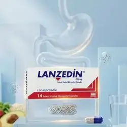 LANZEDIN 30mg (Lansoprazole) 14 capsules