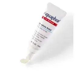 Aquaphor Lip Repair Ointment for Dry Chapped Lips, Lip Balm with Shea Butter,//مرطب الشفاه أكوافور لإصلاح الشفاه الجافة والمتشققة،
