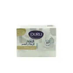 Duru Cream Bar For Face And Body Moisturizing And Softening 90 Gm X4