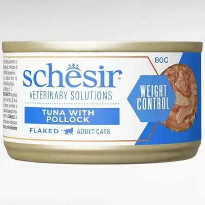 Schesir Weight Control Tuna & Pollock 80g
