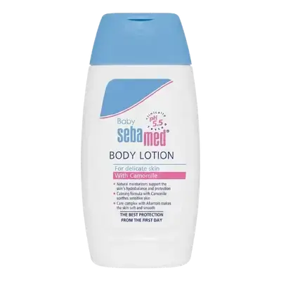 Body Lotion for Delicate Skin with Chamomile 200ml _ Sebamed