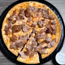 Meat Doner Pizza