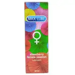 MAX LUBE STRAWBERRY FEMALE PASSION LUBRICANT