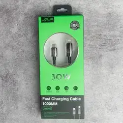 Jaua charging cable type-c to lightning cable
