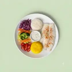 Diet Fish Fillet and Diet Rice