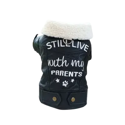 E292 Pet Clothes Leather