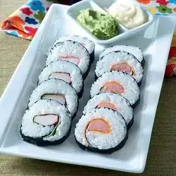 Crab & Sausage Sushi