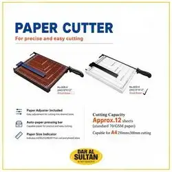 cutter A4 size