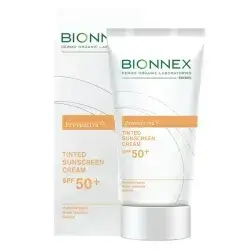 Bionnex preventiva tinted sunscreen cream spf 50+