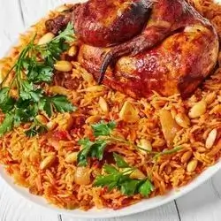 دجاج مشوي کامل