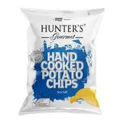 Hunters Potato Chips Sea Salt125g