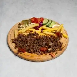 Half Plate Of Meat Gas