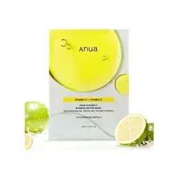 Anua vitamin C+ vitamin E sheet mask