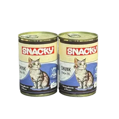 Snacky Chunk Cat Food with Tuna(2 pices)