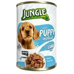 Jungle Puppy Lamb 415g