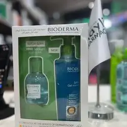 Bioderma sebium gel moussant and H2o cleanses