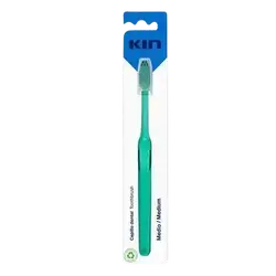 Cepillo Dental Toothbrush Medium With Cap _ kin
