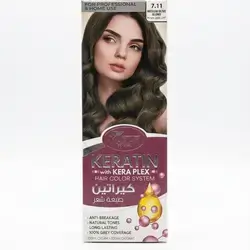 Yaran Keratin with Kera Plex Hair Color System (7.11 Medium Olive Blond)