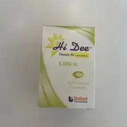 Hi Dee vitamin d3 5000 iu