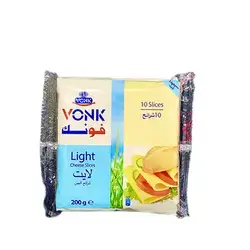 Fonk Light Cheese Slices 200 g