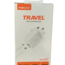 Recci Travel Fast Charger 20W