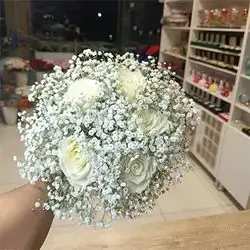 White Bridal Bouquet