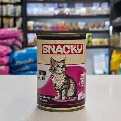 Snacky Beef In Gravy For Adult 400g