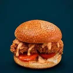 Golden Crunch Burger
