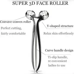 3D Roller Massage V Face Lift Beauty Firming Skin Body Shaping Relaxation Thin Face Lift Tool Face Massager Instrument