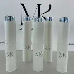 Luxury Mini Refillable Perfume Bottle 10ml - White - 1pcs