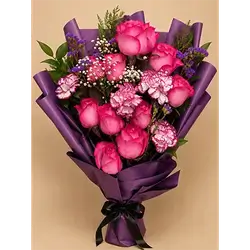 Rose and Carnation Bouquet