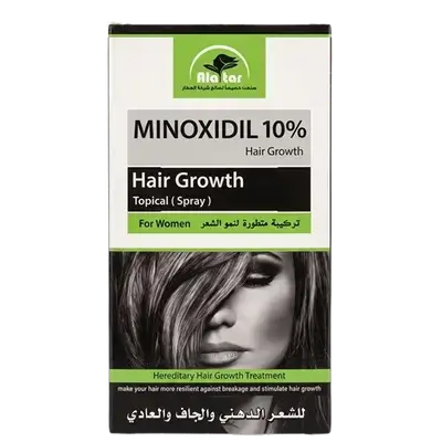 Minoxidil 10% Hair Growth Topical Spray for Women 65ml _ Alatar