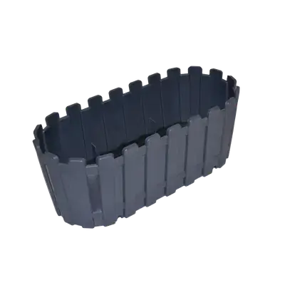 Akasya Balcony Flower Pot 30 Anthracite