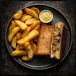 Mushroom Steak Sandwich